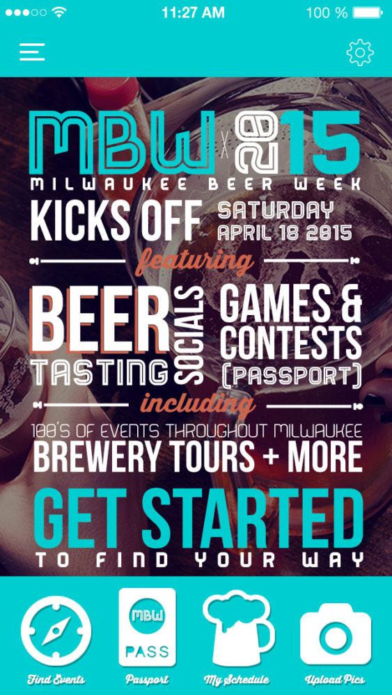 Milwaukee Beer Week Design by Concept Envy Advertising